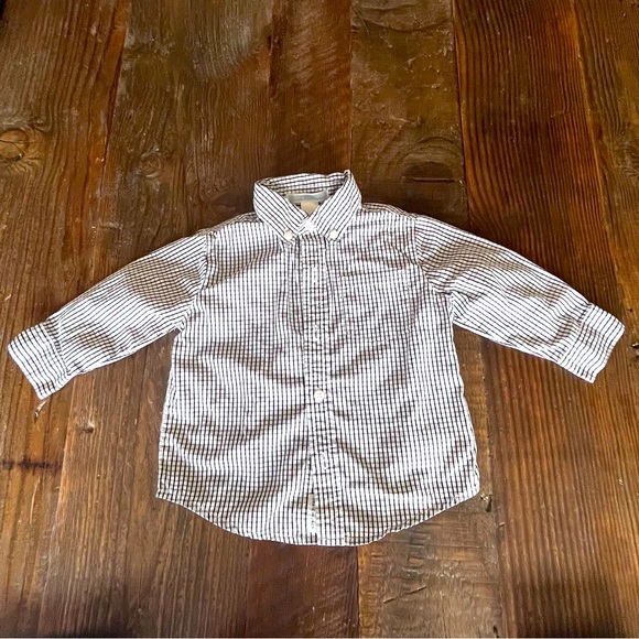 Lot of 3 Designer Baby Boy Shirts. Jacadi, Janie & Jack, Ralph Lauren. 12M - Picture 5 of 11